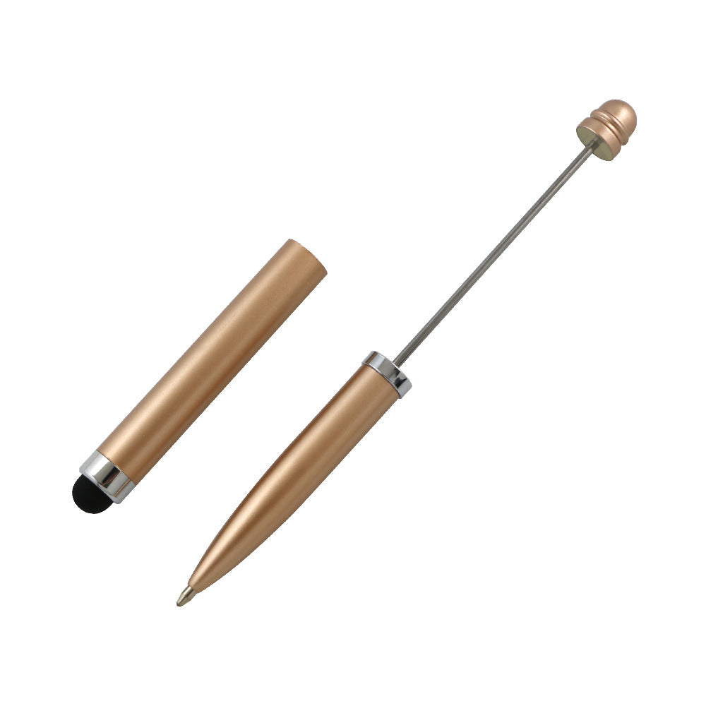 Wholesale Beadable Pens Stylus Pen Cow Print Leopard Print Dog Paw DIY for Beaded Metal Touch Pen